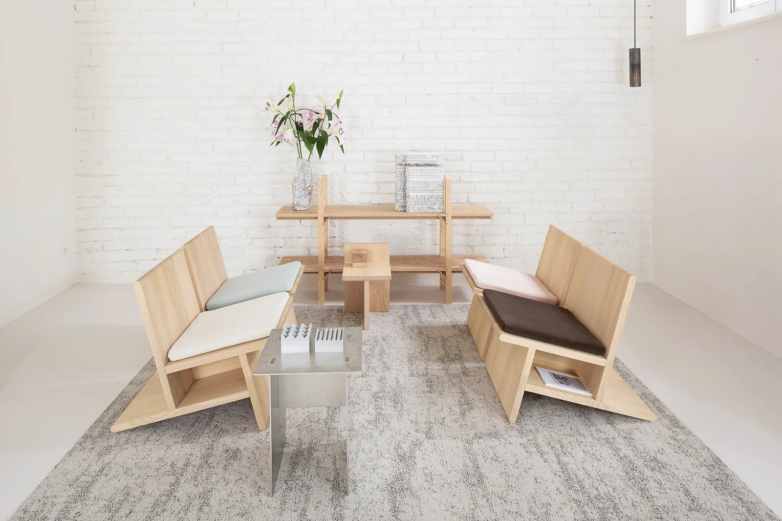 The AKO DADO System presented in the Berlin showroom